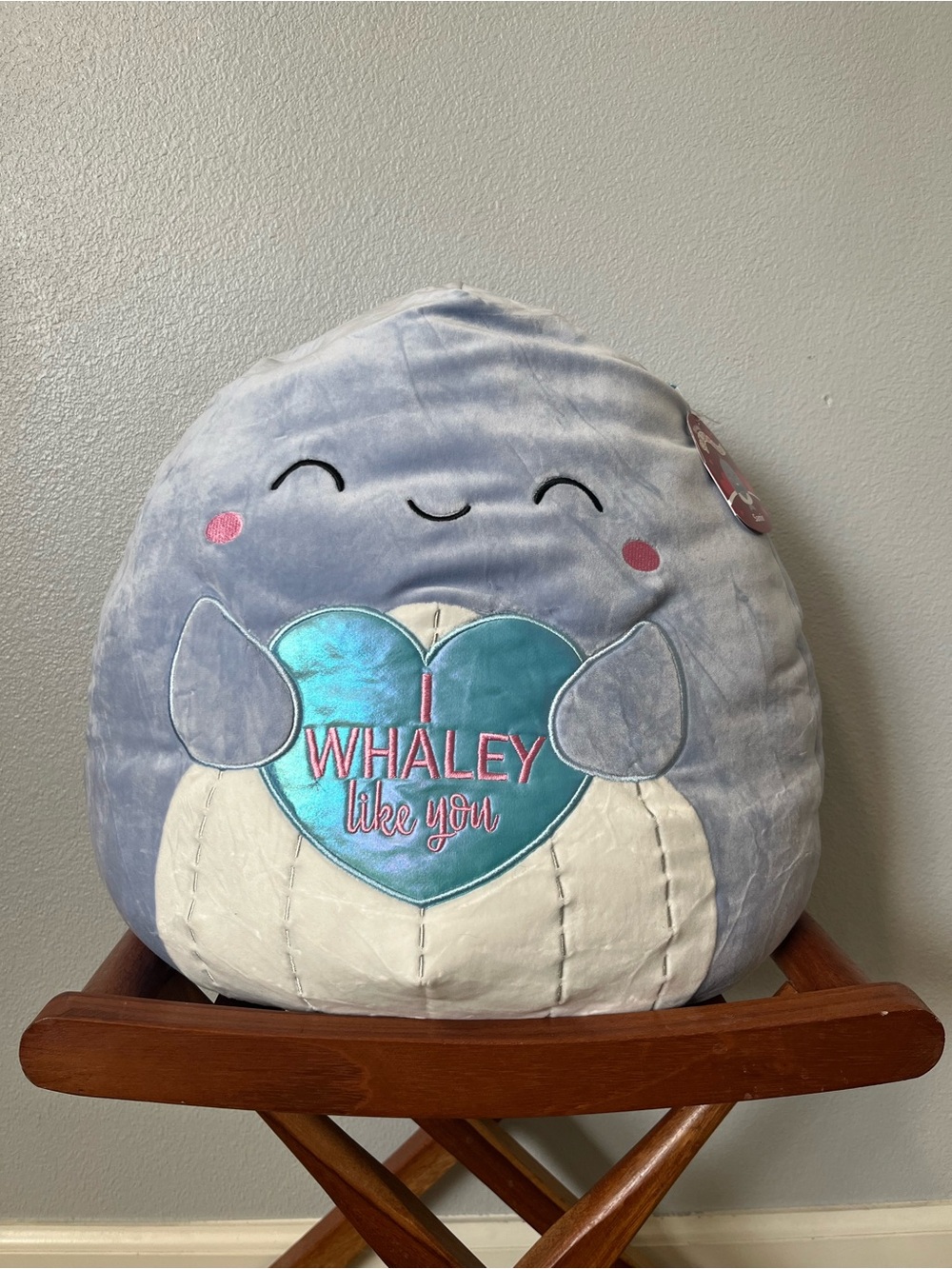 Samir Blue 16” Squishmallows plush stuffed animal